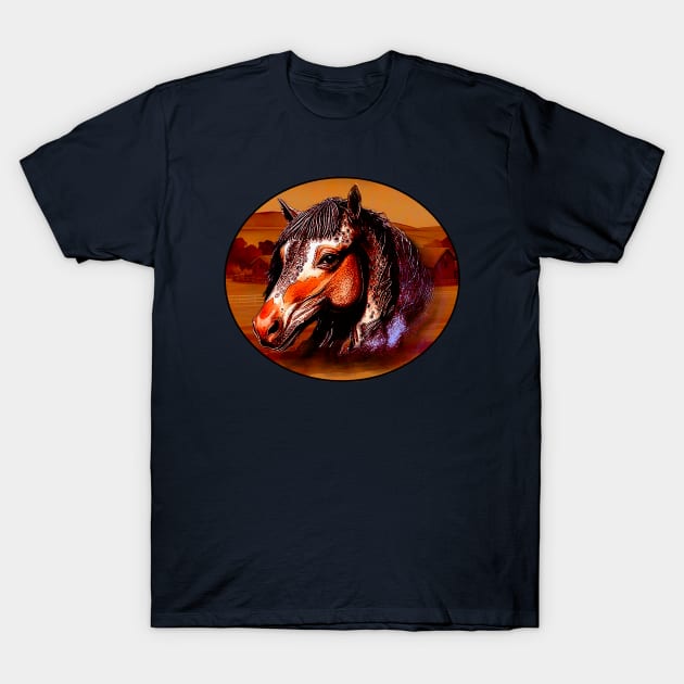 Appaloosa horse T-Shirt by VarietyStarDesigns